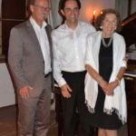 Mit Gastgeberin Frau Ann Heavy und dem Buergermeister von Steyr bei einem Konzert